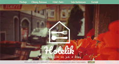 Desktop Screenshot of hotelik-koscierzyna.pl